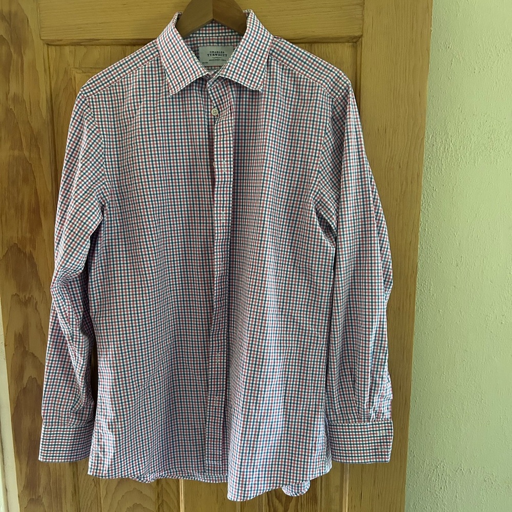 Charles Tyrwhitt Non-Iron Performance Check Shirt